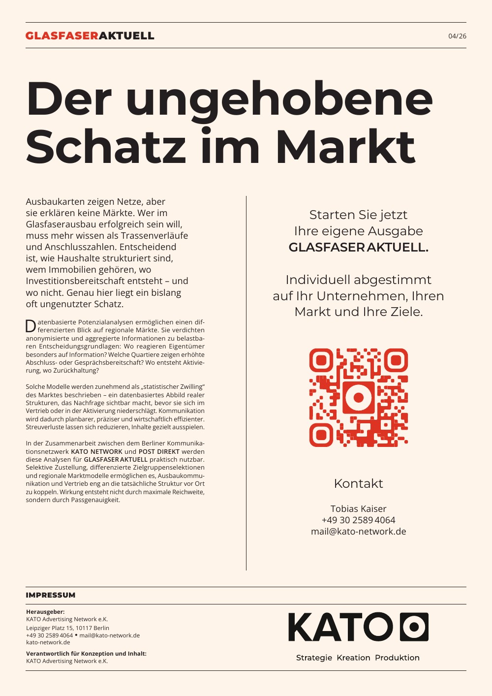 Vollständige Rückseite von GLASFASER AKTUELL